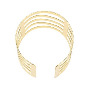 Unique Bargains Napkin Rings Wave Shape Metal 1 Pc - 1 of 3