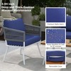 Whisen 4-Piece Boho Rope Patio Conversation Set, Outdoor Furniture Set with Acacia Wood Table - 4 of 4