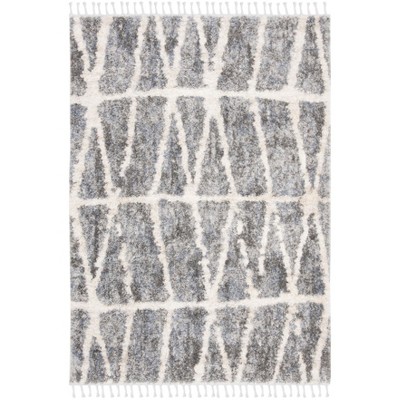 Berber Fringe Shag BFG605 Power Loomed Rug - Safavieh