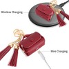 HTUTWOO Apple AirPods Pro Case Cover Genuine Leather Case with a Couple of Drooping Tassels for Apple Airpods Pro/Pro2 - 3 of 4