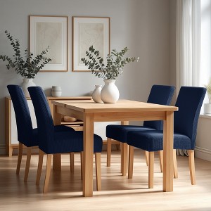 Deconovo Universal Soft Stretch Chair Slipcovers Set of 6 - 1 of 4
