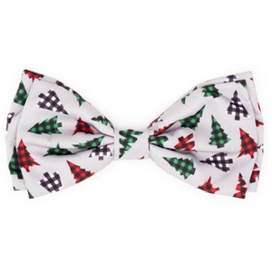 The Worthy Dog Woodlands Bow Tie Adjustable Collar Attachment Accessory - 1 of 3
