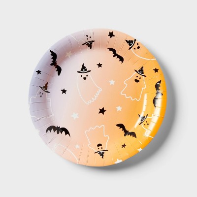 20ct Halloween Cute Ghost Dinner Plate - Spritz™