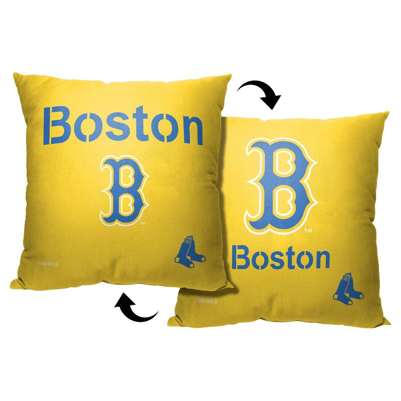 18&#34;x18&#34; MLB Boston Red Sox City Connect Decorative Throw Pillow, 3 of 6