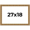 PosterPalooza | Sculpted Black Picture Frame - UV Acrylic, Backing Board, Hanging Hardware Included - 2 of 4