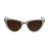 Rag & Bone RNB 1072/S VK6 Womens Cat Eye Sunglasses White 52mm - 2 of 3