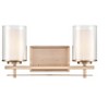 Millennium Lighting Huderson 2 - Light Vanity in  Modern Gold - 2 of 4