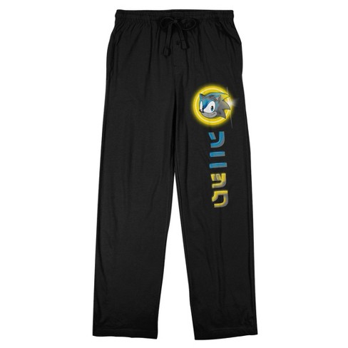 Naruto Shippuden Akatsuki Kanji Men's Black Graphic Jogger Pants-xl : Target