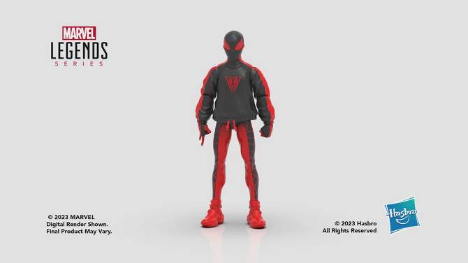 Marvel Spider-Man Legends Miles Morales Action Figure, 2 of 10, play video