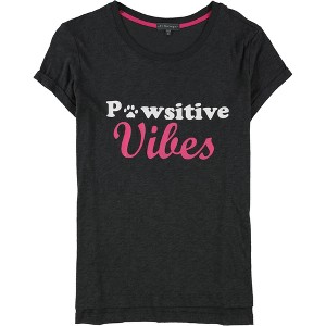 P.J. Salvage Womens Pawsitive Vibes Graphic T-Shirt - 1 of 2