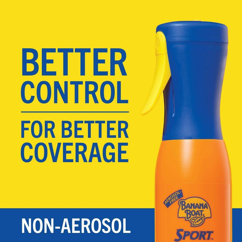 Banana Boat Sport 360 Coverage Advanced Control Mist Sunscreen Sprayer - SPF 50 - 5.5 fl oz, 5 of 11
