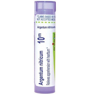 Argentum Nitricum 10M by Boiron Homeopathic Single Medicine For Stress & Sleep  -  80 Pellet