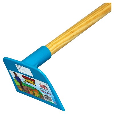 Children's Garden Hoe with Plastic Head / Hardwood Handle - Blue - Little Diggers