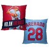 18"x18" MLB St. Louis Cardinals 23 Nolan Arenado Player Printed Throw Decorative Pillow - 3 of 4