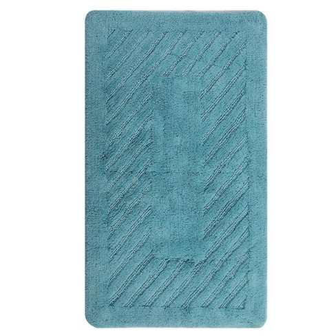 Mohawk Home 40 x 24 Dark Green Nylon Bath Mat in the Bathroom Rugs & Mats  department at