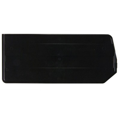 Quantum Storage Systems Bin Divider, Conductive, For Use With Qus270Co, Black, Made In Usa, Pack Of 6, Made In Usa