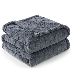 Waterproof Pet Blanket, Ultra-Soft Reversible Flannel Fleece Throw for Dogs & Cats, Machine Washable Furniture Protector for Couch, Bed, Car - 1 of 4