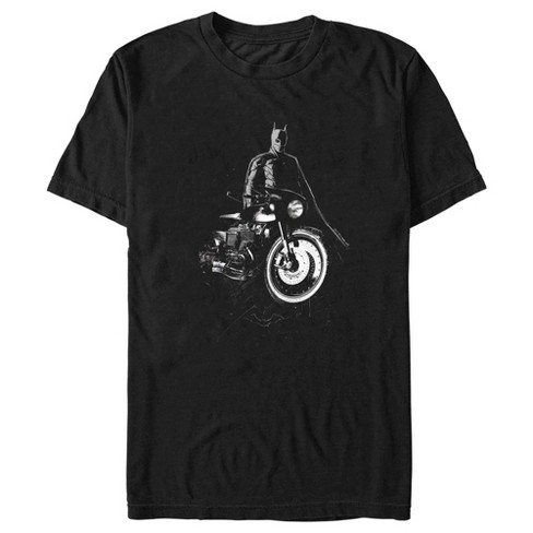 Men's The Batman Batcycle In The Shadows T-shirt : Target