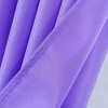 Olivia Gray Gilbert Solid Single Grommet Curtain Panel Pair - 54x84", Lilac - image 3 of 4