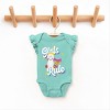The Juniper Shop Mini Smiley Girls Rule Flutter Sleeve Bodysuit - 2 of 4