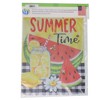 Home & Garden Sweet Summertime  -  One Garden Flag 18.0 Inches -  Watermelon Lemonade  -  4575Fm  -  Polyester  -  Yellow - 3 of 3