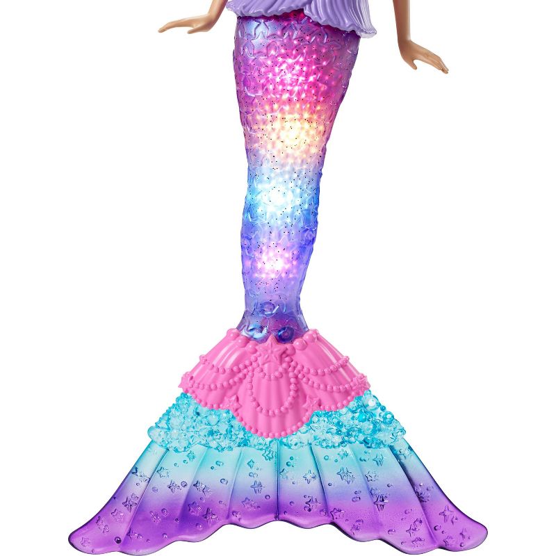 Barbie Dreamtopia Twinkle Lights Mermaid Doll, 6 of 9
