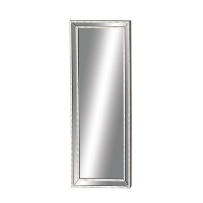 Glam Wood Rectangle Decorative Wall Mirror - Olivia & May