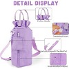 BABYYER Water Bottle Holder with Strap,Water Bottle Carrier Bag for Tumbler with Handle, Insulated Water Bottle Sling Bag with Phone Pouch - 3 of 4