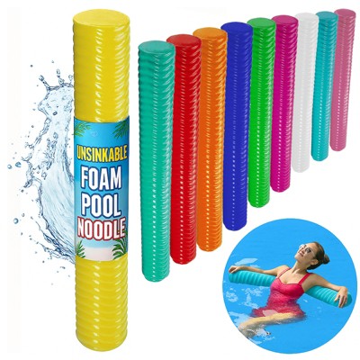 California Sun Deluxe Unsinkable Ultra Soft Foam Cushion Pool Noodle