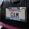 UNC Asheville Bulldogs Full Size Standard License Plate Metal Frame - 3 of 4