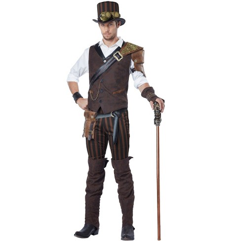 California Costumes Steampunk Adventurer Men's Costume, Large