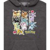 Men's - Pokémon - Eeveelution Stickers Graphic Fleece Pullover Hoodie - 2 of 4