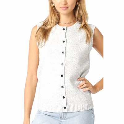 Button Down Sweater Vest main image 1