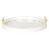 GUSTO CASA - Vassoio Rotondo in vetro Dorato diametro 32 cm – On Line Happy Casa Store