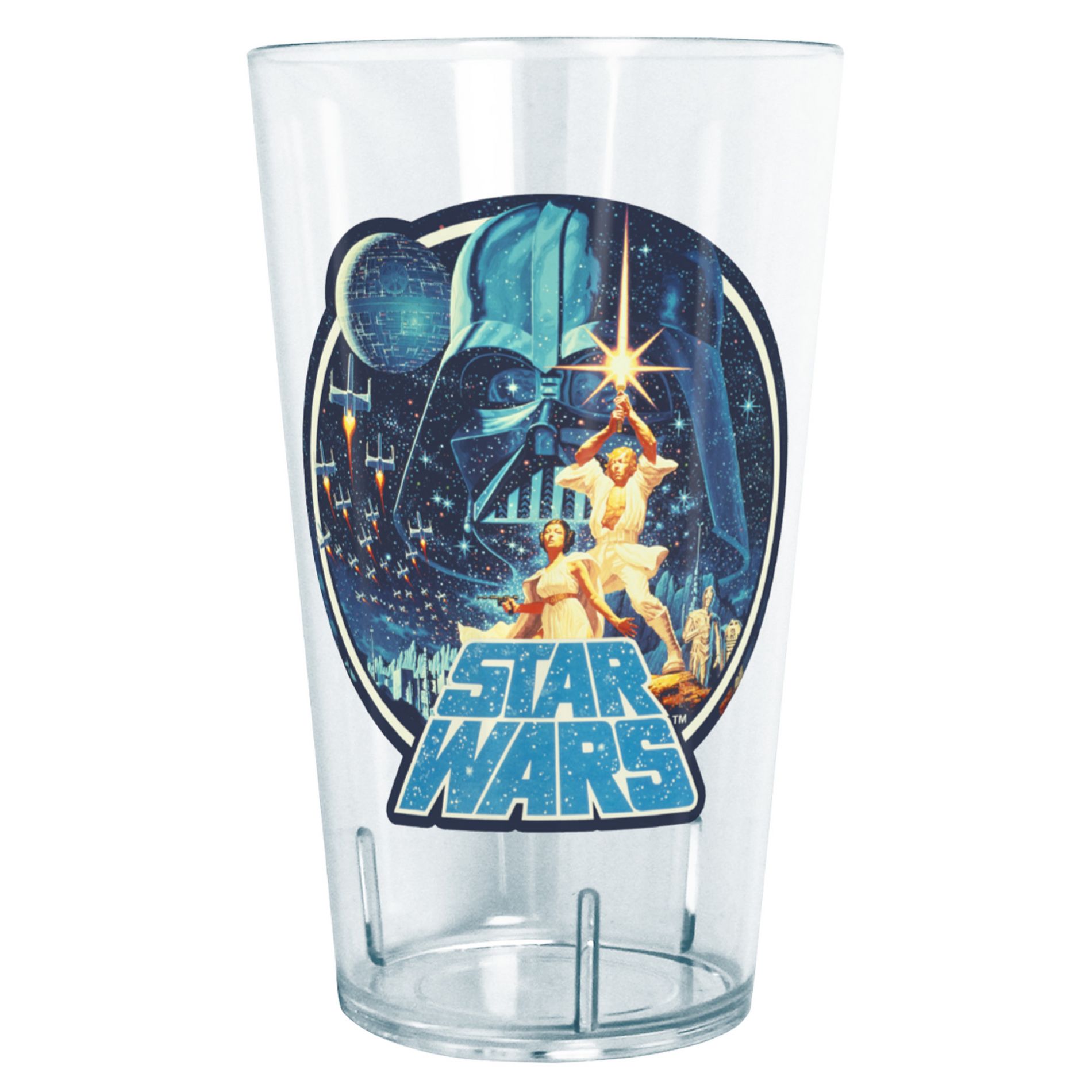 Star Wars Classic Scene Circle  Tritan Drinking Cup - Clear - 24 oz.