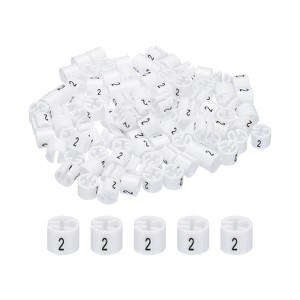 Unique Bargains Easy to Remove Reusable Easy to Recognize Hanger Markers Label - 1 of 3