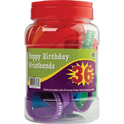 Teacher Created Resources Wristband Jars, Happy Birthday