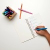 Paper Mate Flair 6pk Felt Pens 0.7mm Medium Tip Multicolored: Porous Point, Illustration & Drawing, Fade-Resistant, Durable - 2 of 4