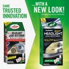 Turtle Wax Headlight Lens Restorer Kit: Liquid Cleaner for Headlamp Refurbishment & Conditioning, Prevents Discoloration - 3 of 4