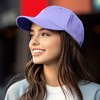 Dalix Lil Peace Sign Embroidered Cotton Cap Outdoor Dad Hat Womens - 4 of 4