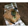 Wide Rectangle Hand Carved Wood Serving Cutting Board - Foreside Home & Garden - 4 of 4