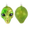 Craftoutlet.Com 3.5 Inch Alien Heads Space Halloween Tree Ornament Sets - 2 of 3