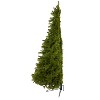 7ft. Spruce Flat Back Artificial Christmas Tree with 500 Warm White LED Lights and 960 Branches – Space-Saving X-Mas Tree - 4 of 4