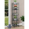 Breighton Home Xtra Storage 5 Tier Folding Metal Shelf - 2 of 4