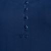 Lands' End Women's 3/4 Sleeve Variegated Micro Rib Henley - 4 of 4