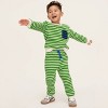Toddler Stripe Jogger Pants - kate spade new york x Target Green/White - 3 of 4