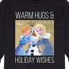 Boys' - Frozen 2 - Warm Hugs Holiday Wishes Long Sleeve Graphic T-Shirt - 2 of 4