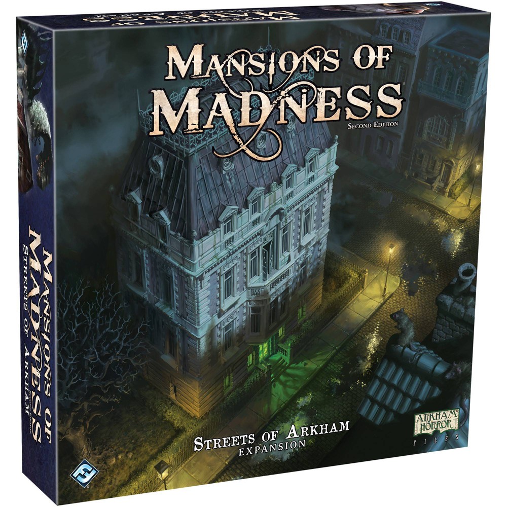 Fantasy Flight Games Mansions of Madness: Streets of Arkham Expansion Board Game