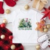 Tis The Season Painted Trees - Toddler Short Sleeve Graphic T-Shirt - 2 of 4