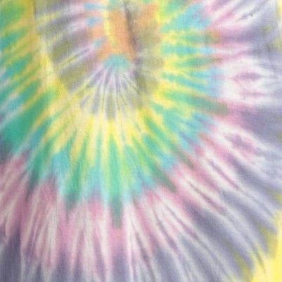 tie dye multi swirl